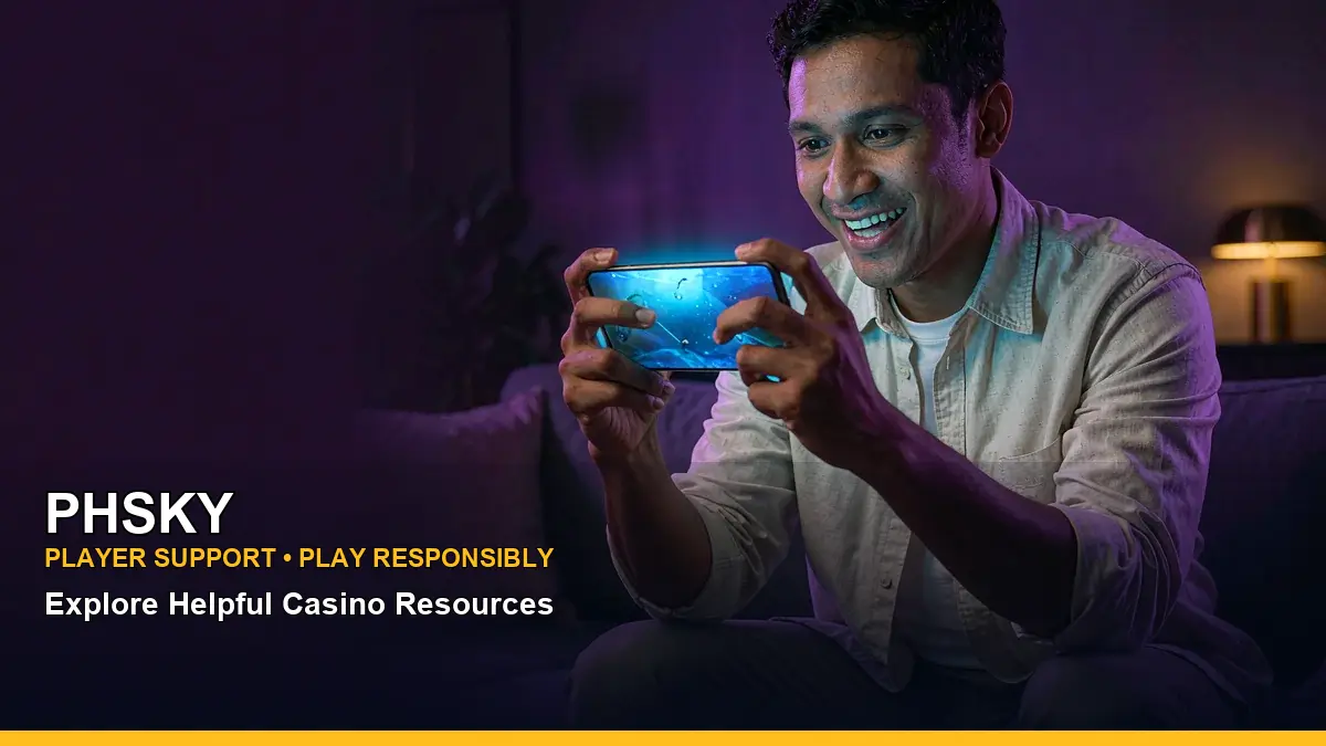 PHSKY mobile gaming guide set in an underwater-themed scene, with availability to be checked before play