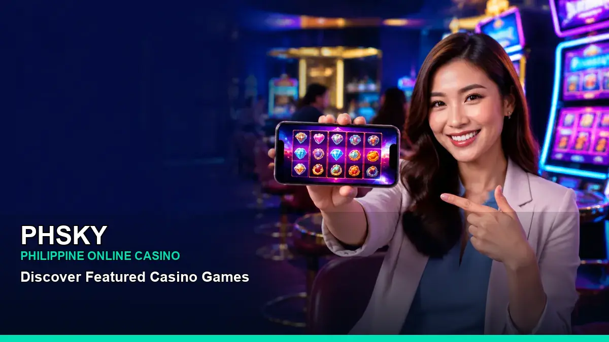 PHSKY mobile gaming information illustration for Philippine players