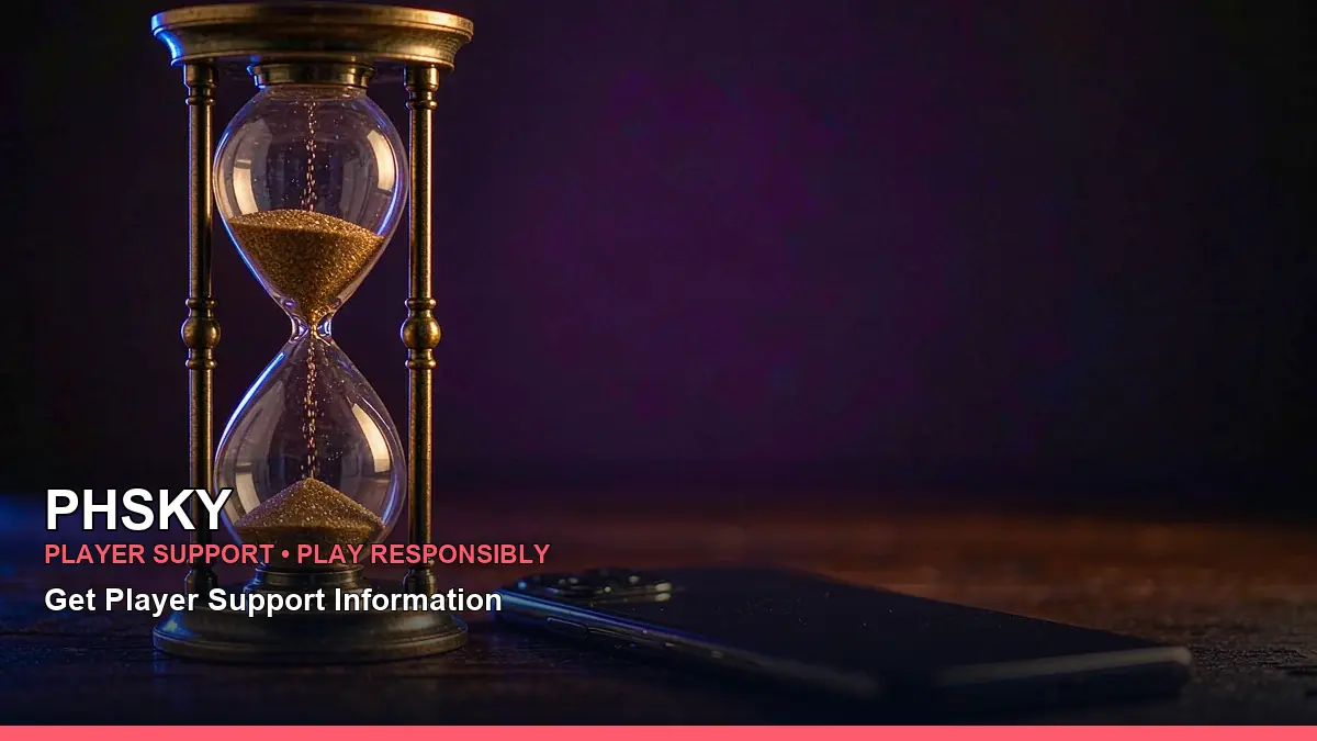 Responsible play illustration with a spending-limit dial for adults aged 21 and above