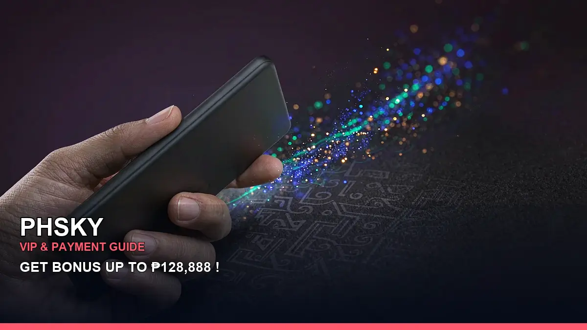 PHSKY payment information presented in a clean cash-themed layout for Philippine users